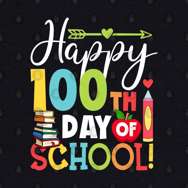 100th Day of School Teachers Kids Child Happy 100 Days by uglygiftideas